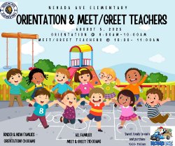 Orientation & Meet N' Greet Flyer- ENG